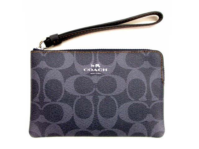 未使用品 コーチ COACH ポーチ リストレット シグネチャー F57996 小物 