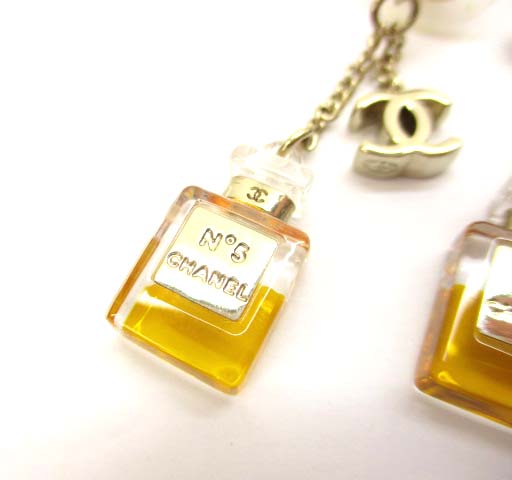 シャネル CHANEL ピアス ココマーク 香水ボトル パフュームボトル 香水 