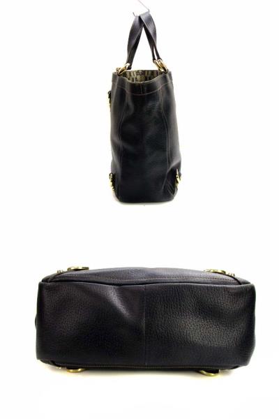 グッチ GUCCI トートバッグ ハンドバッグ レザー 部分キャンバス