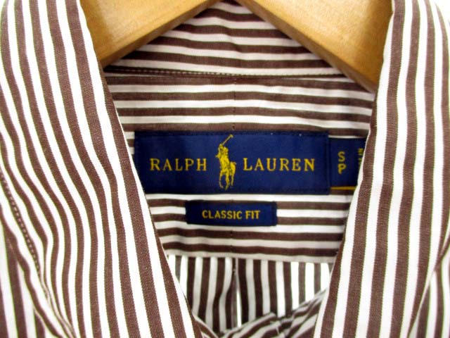 ラルフローレン RALPH LAUREN 長袖 シャツ ストライプ ボタンダウン 