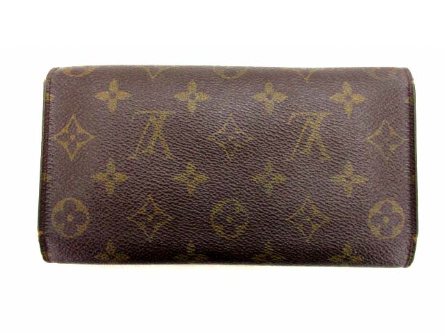 ルイヴィトン LOUIS VUITTON 長財布 ロングウォレット 三つ折り 