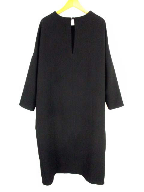 スティーブンアラン Steven Alan 長袖 ロング ワンピース 無地 Usa製 黒 ブラック サイズ2 レディース 069 ベクトルパーク