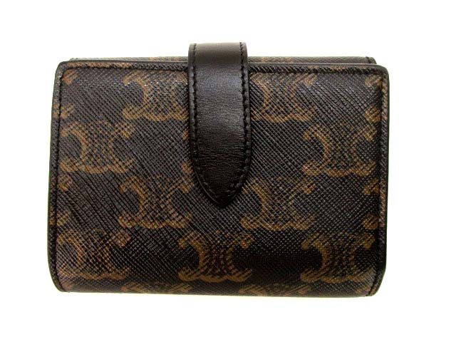 セリーヌ CELINE 三つ折り財布 コンパクトウォレット 10H482DB7 38SI  