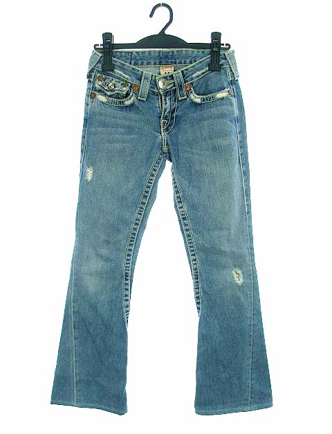 トゥルーレリジョン TRUE RELIGION ボトムス デニムパンツ ジーンズ クラッシュ ダメージ フレア ブーツカット ローライズ USA製 ブルー系 青 25 レディース 069-202205300243 | ベクトルパーク トゥルーレリジョン TRUE RELIGION ボトムス デニムパンツ ジーンズ クラッシュ ダメージ フレア ブーツカット ローライズ USA製 ブルー系 青 25 レディース 069-202205300243 | ベクトルパーク