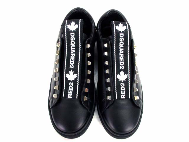ディースクエアード DSQUARED2 スニーカー シューズ スリッポン レザー 
