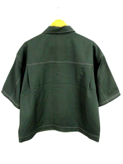 未使用品 BASQUE magenta セットアップ 上下セット T/R ストレッチ オーバーサイズ ステッチ CPOシャツジャケット& ベイカーワイドアンクルパンツ 半袖 無地 SQot342L4 グリーン 緑 サイズL タグ付き メンズ 069-202206070633 | ベクトルパーク 未使用品 BASQUE magenta セットアップ 上下セット T/R ストレッチ オーバーサイズ ステッチ CPOシャツジャケット& ベイカーワイドアンクルパンツ 半袖 無地 SQot342L4 グリーン 緑 サイズL タグ付き メンズ 069-202206070633 | ベクトルパーク