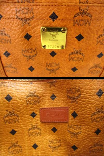 MCM エムシーエム　巾着　 ブラウン ショルダーバッグ　ヴィセトス MCM - エムシーエム MCM バッグデザイン 巾着バッグ ヴィセトス