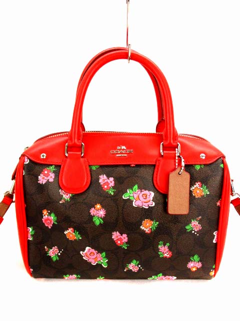 コーチ COACH ハンドバッグ ショルダーバッグ ミニボストン F57534  