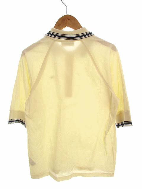 LACOSTE新品 ベージュ 五分袖ポロシャツ サイズ40 セール】 L.12.12ウォッシュド半袖ポロシャツ （ポロシャツ