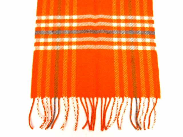 HERMES エルメス ブランケット カシミヤ チェック マフラー SELLIER