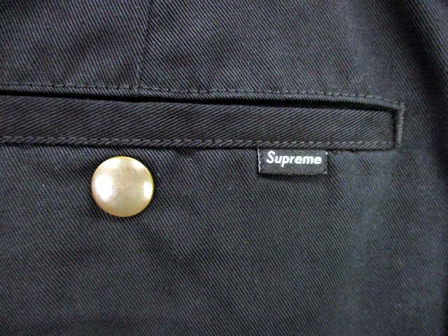 シュプリーム　ワークパンツ　30 黒 Supreme - Work Pant - UG.SHAFT