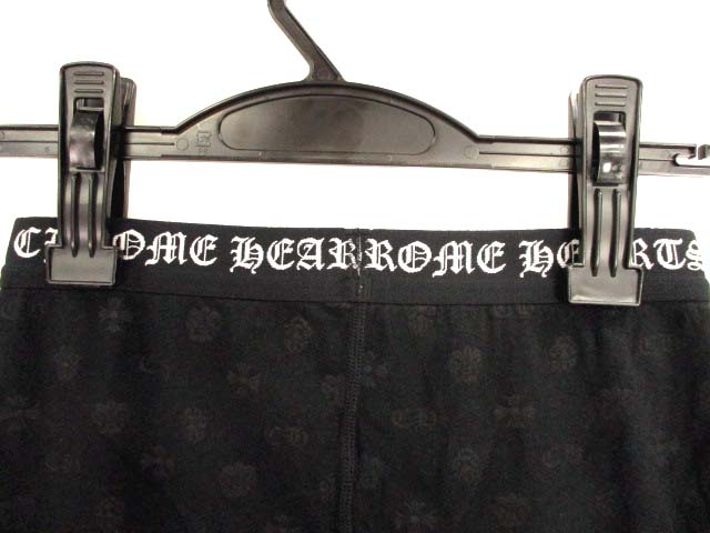 クロムハーツ　ブラックレギンス 楽天市場】≪Brand new≫ CHROME HEARTS Long Johns Mens
