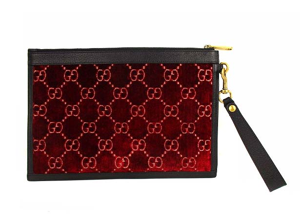 グッチ GUCCI GGマーモント ベルベット レザー クラッチバッグ かばん 