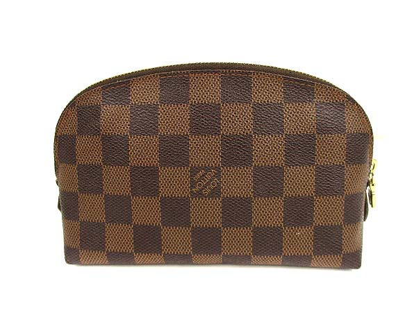 ルイヴィトン LOUIS VUITTON ダミエ エベヌ ポシェット コスメティック 