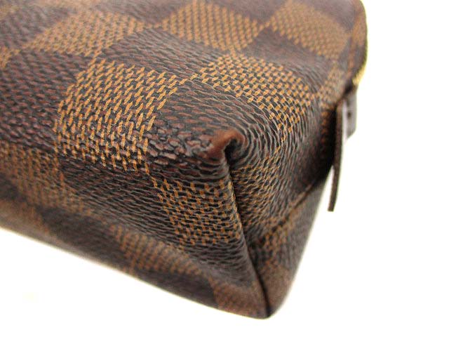 ルイヴィトン LOUIS VUITTON ダミエ エベヌ ポシェット コスメティック 