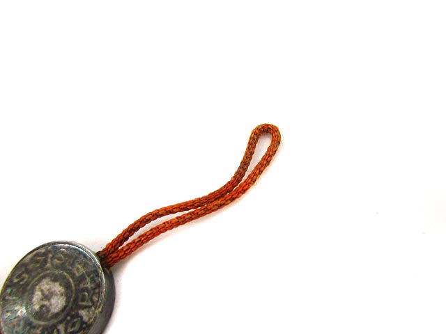 HERMES - HERMES エルメス セリエ 携帯ストラップチャーム オレンジ　BOX付き HERMES - エルメス セリエ 携帯 ストラップ チャーム シルバー