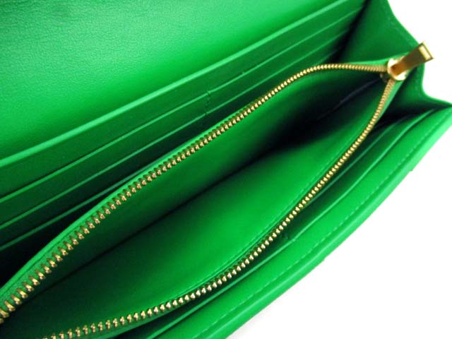 ボッテガヴェネタ BOTTEGA VENETA 長財布 ロングウォレット フラップ 
