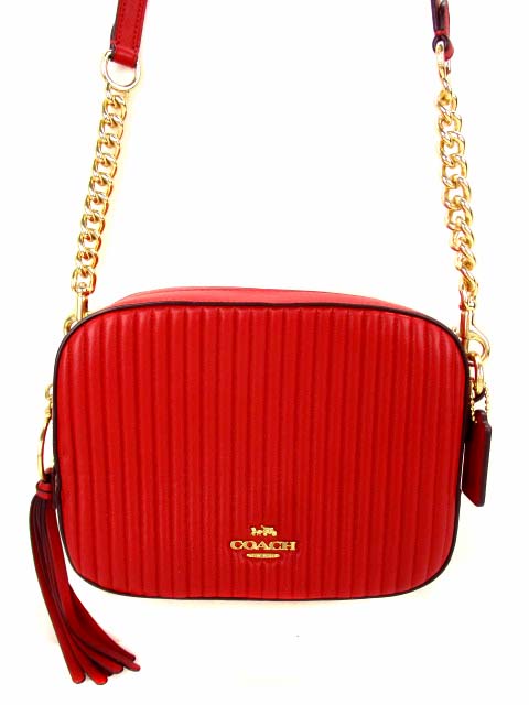 コーチ COACH ショルダーバッグ キルティング チェーンショルダー  