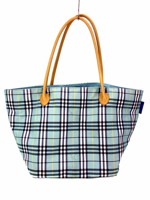 Burberry Blue Label(バーバリーブルーレーベル) ハンドバッグ - 黒  