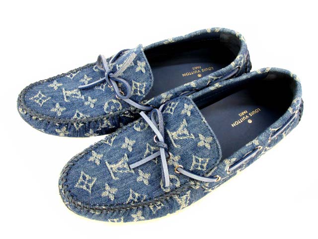 ルイヴィトン LOUIS VUITTON ドライビングシューズ アリゾナライン 
