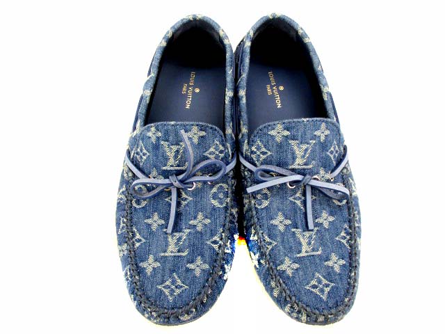 ルイヴィトン LOUIS VUITTON ドライビングシューズ アリゾナライン 