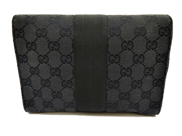 グッチ GUCCI ポーチ GGキャンバス ベルクロ フラップ 039・0992