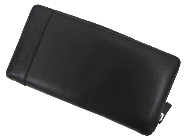 グッチ GUCCI 307993 レザー 長財布 シマ ミストラル メンズ カーフ  