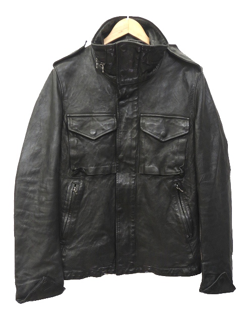 アタッチメント ATTACHMENT 12SS ドイツカーフ レザー ジャケット M-65 