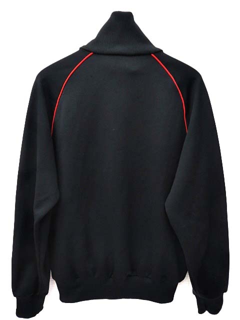 adidas ブラック ジップアップジャージ デサント製 【公式通販】