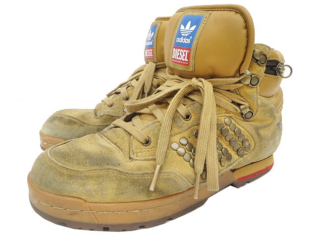 【ADIDAS x DIESEL】 FORUM MID LEA 【アディダス x ディーゼル】 フォーラム ミッド レザー 国内正規品 G40128 26.5 最安値，得価 ADIDAS x DIESEL FORUM MID LEA アディダス x