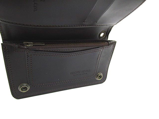 ワコマリア WACKO MARIA x PORTER ポーター 二つ折り財布 レザー