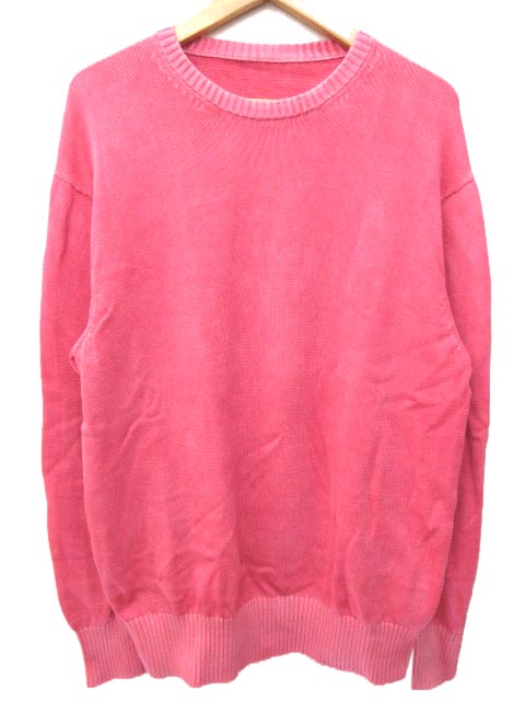 ソフネット SOPHNET. 18SS セーター オーバーダイ OVERDYE CREW NECK 