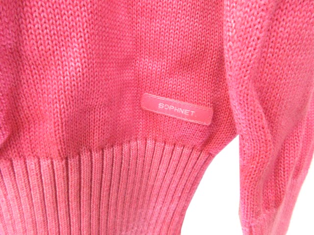 ソフネット SOPHNET. 18SS セーター オーバーダイ OVERDYE CREW NECK 