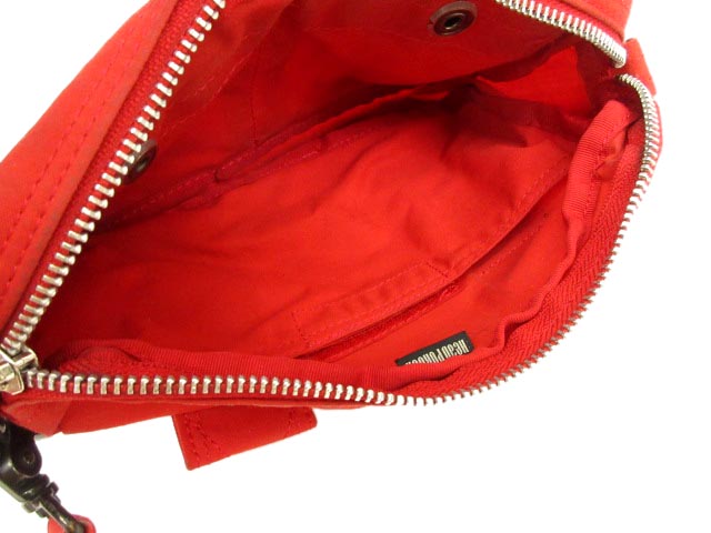 ヘッドポーター Head Porter ショルダーバッグ ミニ ポシェット キャンバス ジャンク 鞄 赤 レッド Y メンズ 070 ベクトルパーク