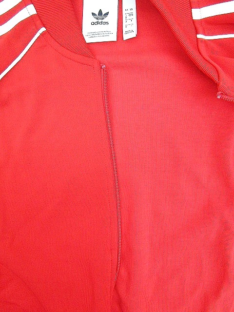 adidas 赤 ストライプ ジャージ Lサイズ adidasアディダス ジャージ上下L～XL - メルカリ