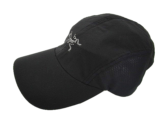 ARC'TERYX アークテリクス キャップ 帽子 ブラック アークテリクス ARC'TERYX スポーツ キャップ アジャスター バック