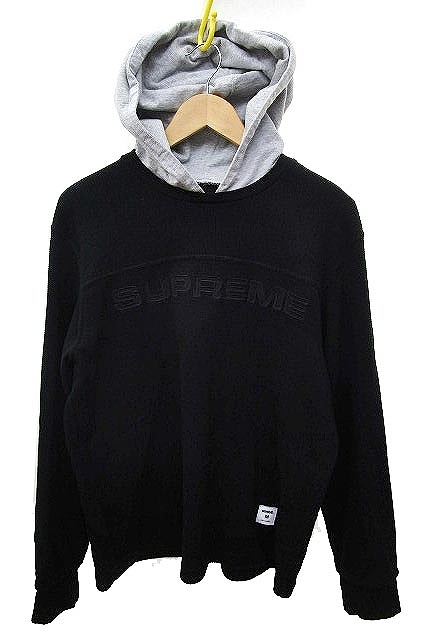 シュプリーム SUPREME ☆AA☆ 17AW パーカー ワッフル リンガー Hooded  
