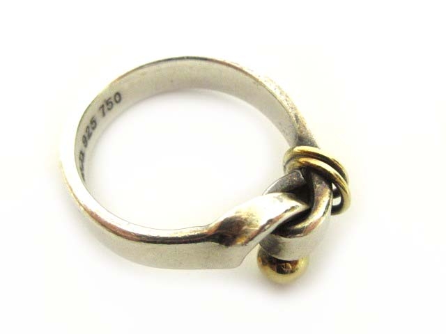 ❤️TIFFANY ＆Co. ティファニー リング フック&アイ11.5号 Tiffany & Co. - ティファニー リング フック&アイ 11.5号