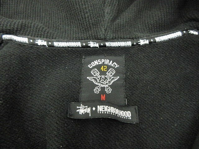 ステューシー STUSSY x NEIGHBORHOOD ネイバーフッド パーカー 