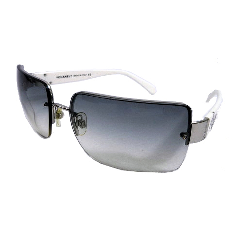 シャネル CHANEL サングラス 4107-B 縁無し グラデーション ココマーク  