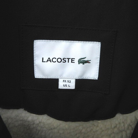 ラコステ LACOSTE 18AW ボンバージャケット 比翼 ブルゾン BH9359L 裏 