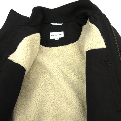 ラコステ LACOSTE 18AW ボンバージャケット 比翼 ブルゾン BH9359L 裏 