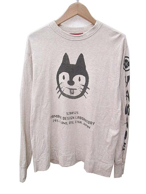 エヴィス EVISU YAMANE ヤマネ Tシャツ 長袖 オーバーサイズ 霜降り 