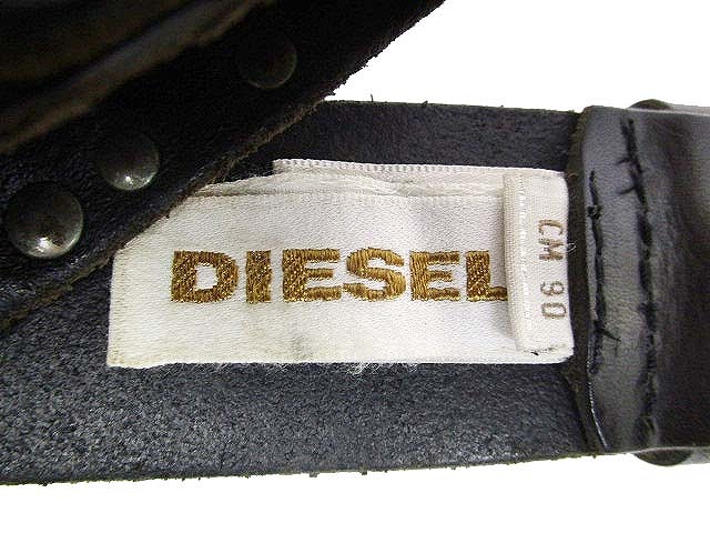DIESEL ディーゼル ビッグロゴ ベルト 90/36 DIESEL ディーゼル ビッグロゴ ベルト 90/36
