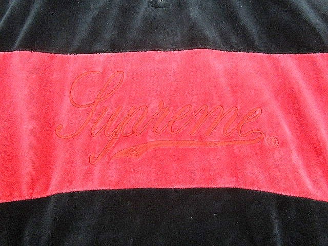 シュプリーム SUPREME ☆AA☆ 17AW トレーナー ベロア プルオーバー 