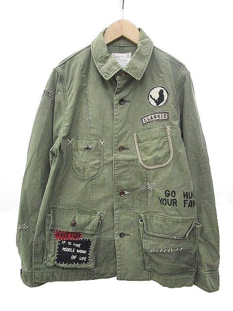 ポータークラシック Porter Classic ミリタリージャケット H/W  