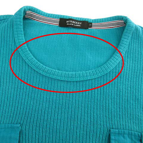 バーバリーブラックレーベル BURBERRY BLACK LABEL ニット カットソー 