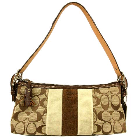 コーチ COACH ワンショルダー バッグ シグネチャー柄 ライン 