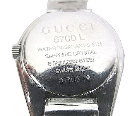グッチ GUCCI 腕時計 バングルウォッチ 6700L クォーツ
