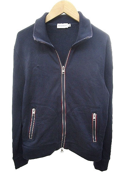 MONCLER トラックジャケット ジップアップ トリコロール ロゴワッペン